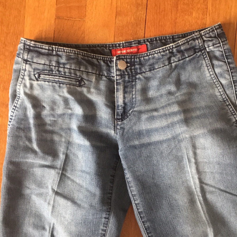 Miss Sixty hip wide leg sailor jean